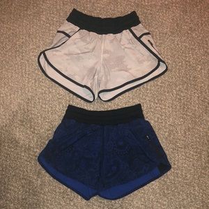 Lululemon tracker shorts. 4